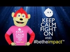 Keep Calm Fight On and #betheimpact- Breast Cancer Awareness- You're Not Alone