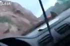 What It Looks Like from Inside a Car Caught in a Mudslde