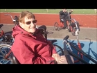 Cycling for All in Sutton   Wheelchair user Linda finds it great exercise