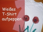 Weißes Kinder-T-Shirt aufpeppen DIY