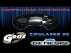 Tutorial Configurar Controles en Gens emulador de sega Genesis/Megadrive)