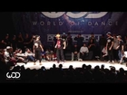 Lady Tchozn vs Moses | Final Krump Battle | World of Dance Europe 2013 (Germany)