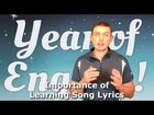YearOfEnglish.com: Importance of Learning Song Lyrics in English