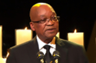 President Jacob Zuma Speaks at Mandela's Funeral