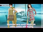 Buy silk salwar kameez online, designer pure silk Punjabi suit shop