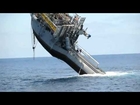 335-foot 700 Ton Ship Flips