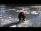 Ice Fishing Ponaganset Reservoir 1-8-14
