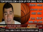 NBA Finals Pick Game 2 Miami Heat vs. San Antonio Spurs Odds Prediction Preview 6-9-2013