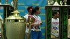 Hot dog-eating champions weigh-in ahead of contest