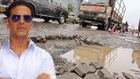 Akshay Kumar Slams BMC For Worst Roads In Mumbai !