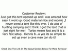 BlackPine-10 x 8.5 6-Person Freestander Turbo Tent Review
